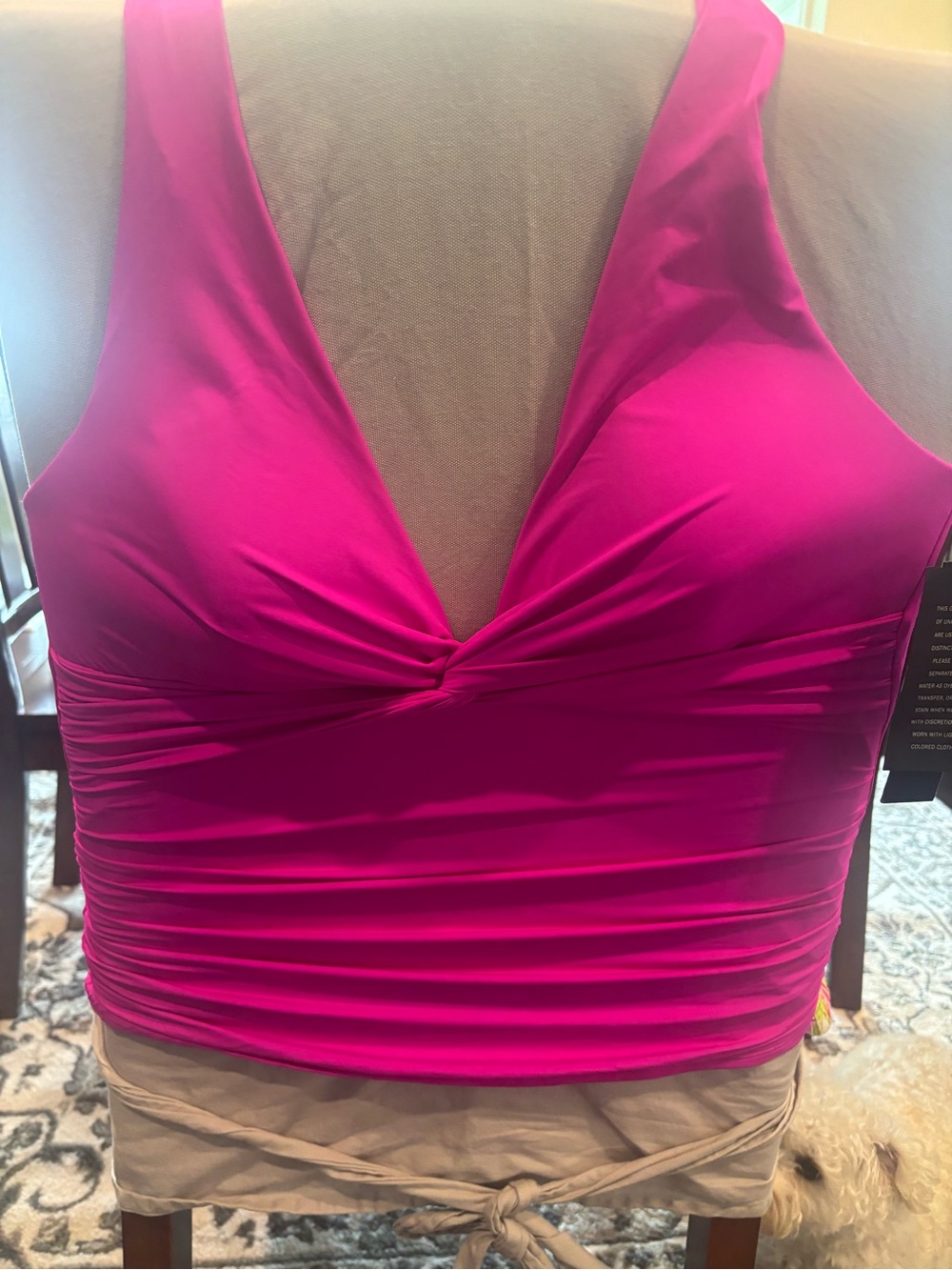 La Blanca tankini top